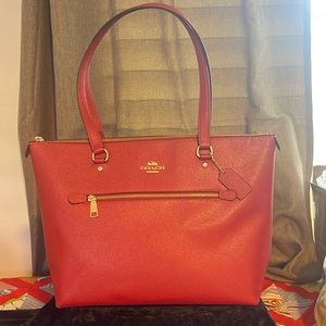 COACH Leather Tote
